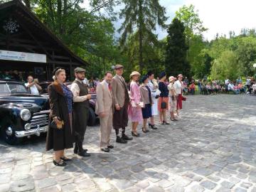 Tatranský Oldtimer - manekíni z Brna Tatranský Oldtimer - manekíni z Brna